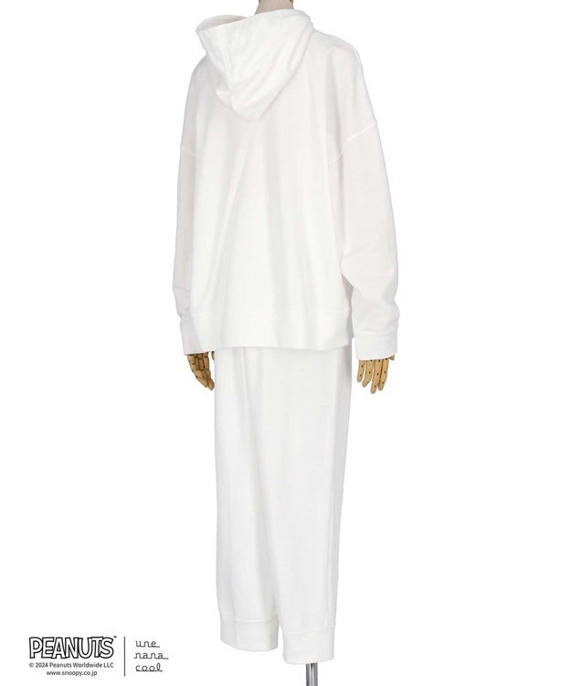 une nana cool MADE WITH PEANUTS 【綿100％】裏毛フーディーパジャマ IV