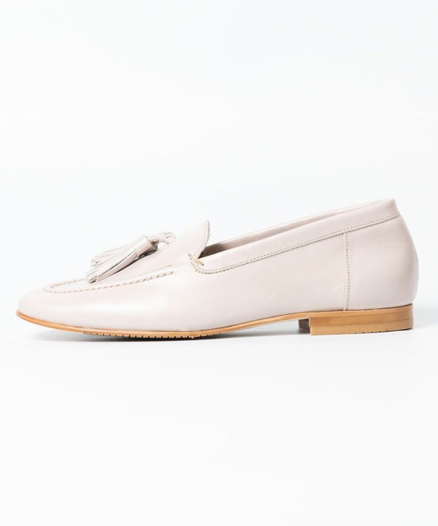 BONTRE 【BONTRE/ボントレ】アーモンドトゥタッセルローファー グレー