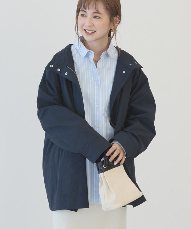 AMERICAN HOLIC 花粉防止撥水加工マウンテンパーカー Navy