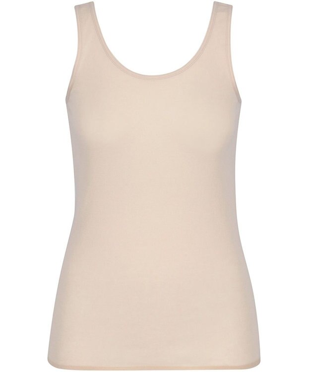 Wing インナー 綿100％ 【綿100％ ひびきにくいタイプ】 ノースリーブ タンクトップ 春 夏 EL1176 ウイング／ワコール ベージュ