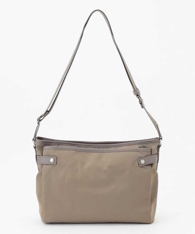 LA BAGAGERIE 【撥水ナイロン】ベーシックショルダー グレージュ