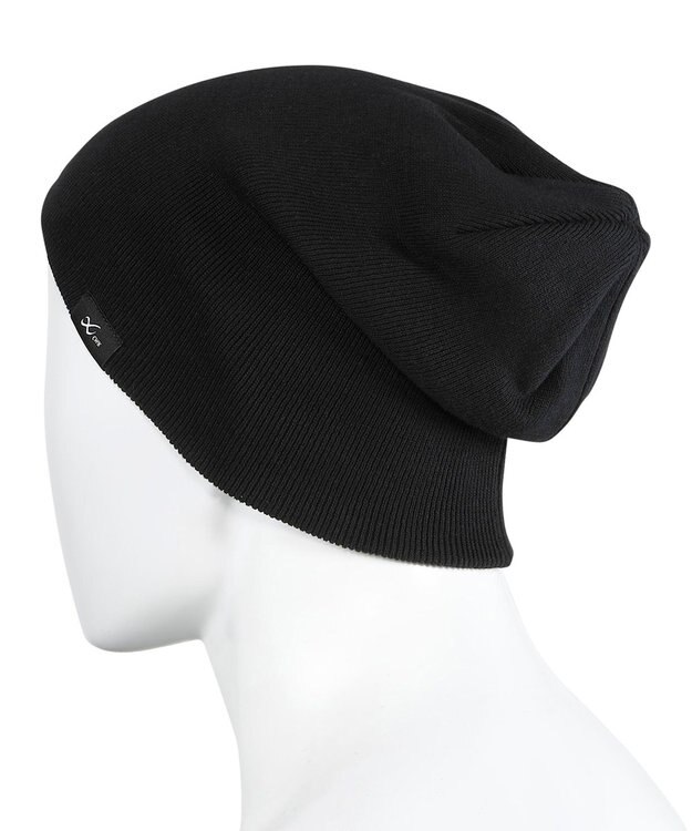 CW-X 【UNISEX】 CW-X ニットキャップ 綿100％ 3WAY仕様 被る深さ変更可能(3段階) 帽子 ユニセックス HYO410 /ワコール ブラック