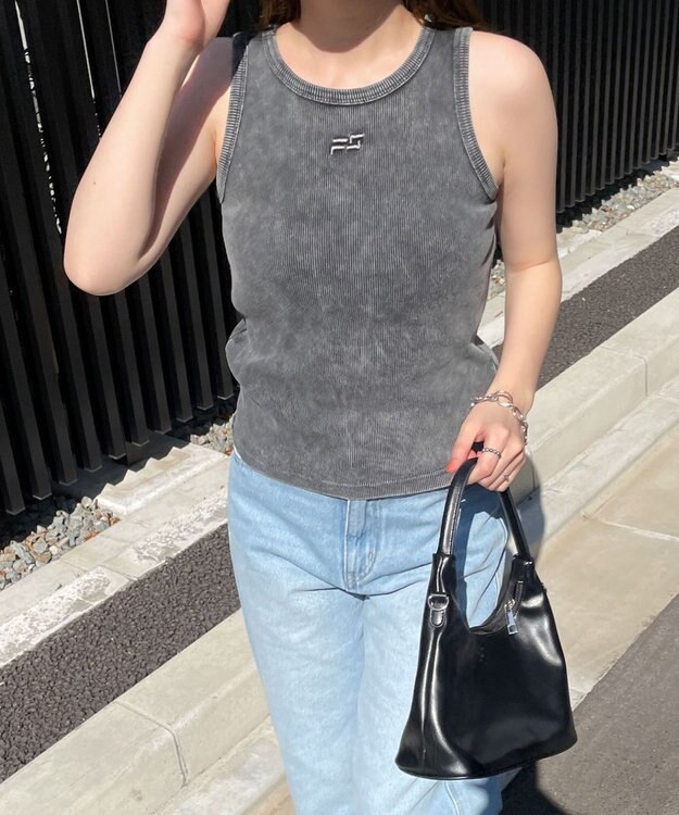 WEGO ヴィンテージライクアメスリタンク スミクロ