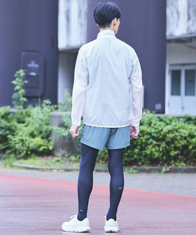 CW-X 【UNISEX】 CW-X ボトムス ランニングパンツ 2分丈 はっ水(本体) UVカット率90%以上(本体) ユニセックス DHR335 /ワコール オリーブ