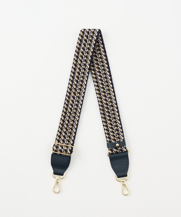 russet アレンジショルダーベルト【ミックステープ】(CE-1147) Navy