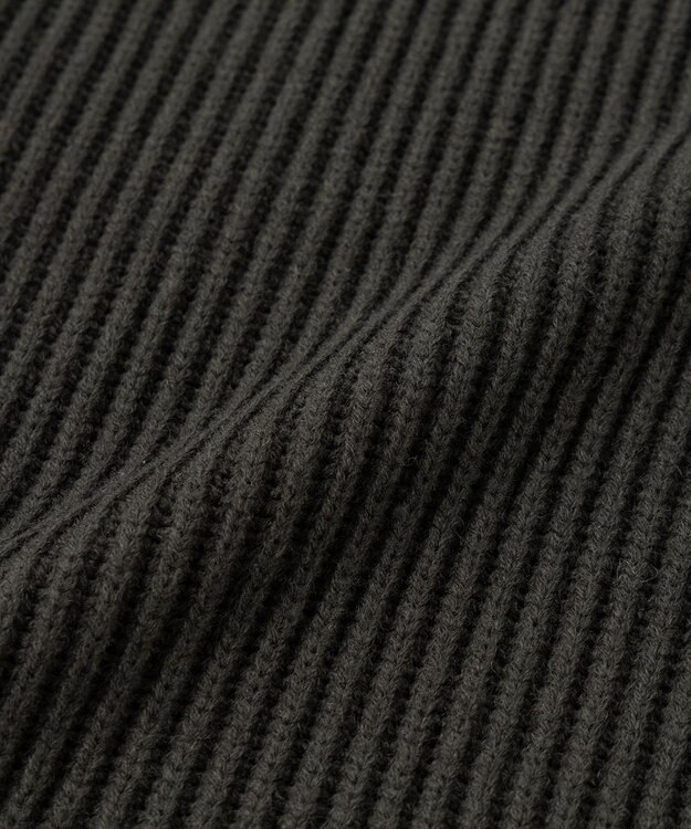 UNFILO MENS バルキー タートルネック ニット カーキ