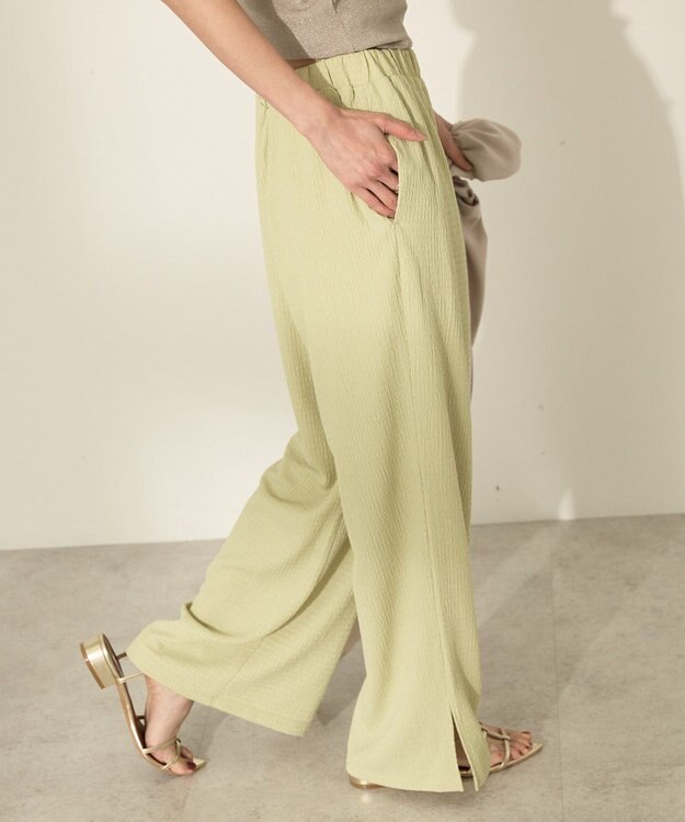 AMERICAN HOLIC シャーリングイージーパンツ Pistachio