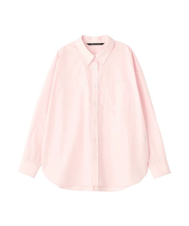YECCA VECCA イージーケアオーバーシャツ Pink