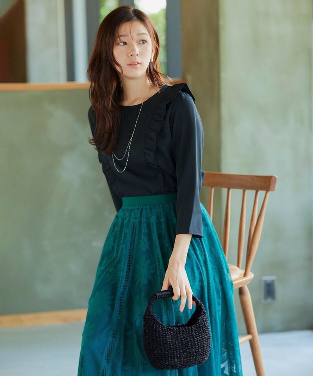 Tiaclasse ハーフムーンミニバッグ ブラック