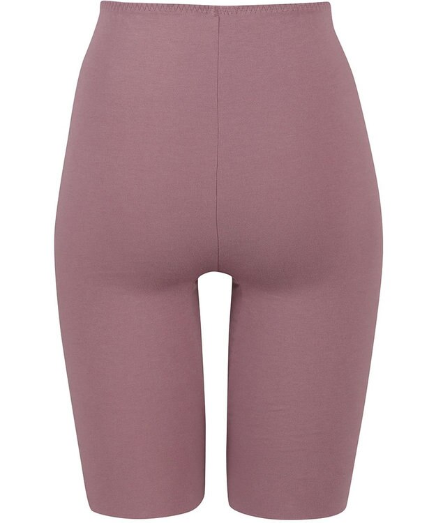 Wing あったかインナーボトム 綿100％(肌側) アウターにひびきにくい ムレにくい 【綿の贅沢ここちフラット】 ひざ上丈 秋 冬 ER4471 ウイング／ワコール ワイン