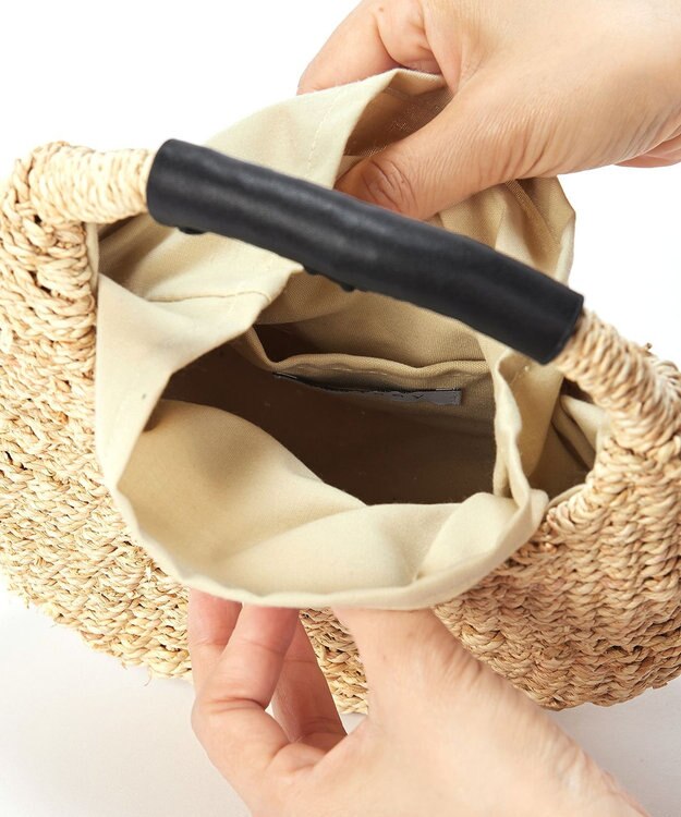 Tiaclasse ハーフムーンミニバッグ ベージュ