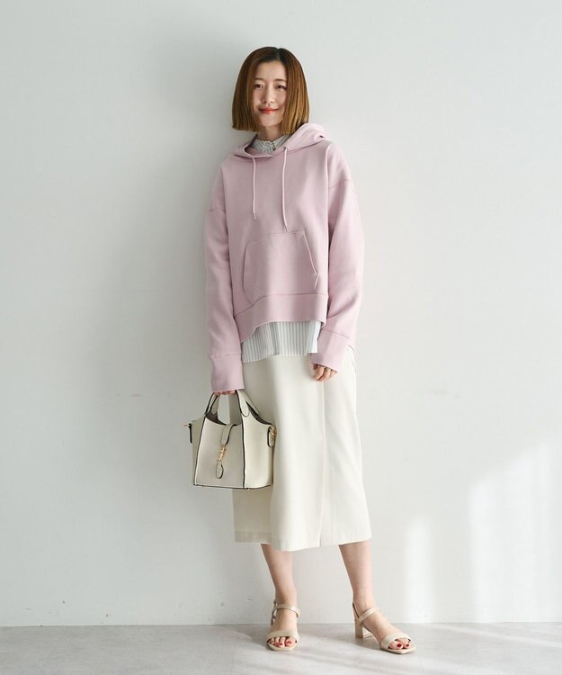 YECCA VECCA イージーケアオーバーシャツ Pink