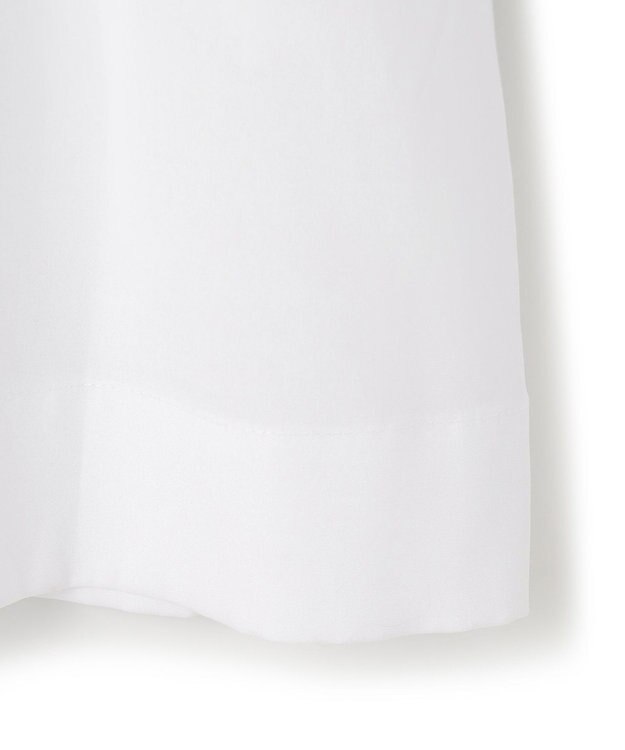 23区 【洗える/一部店舗限定】クロップド シャツ ホワイト系