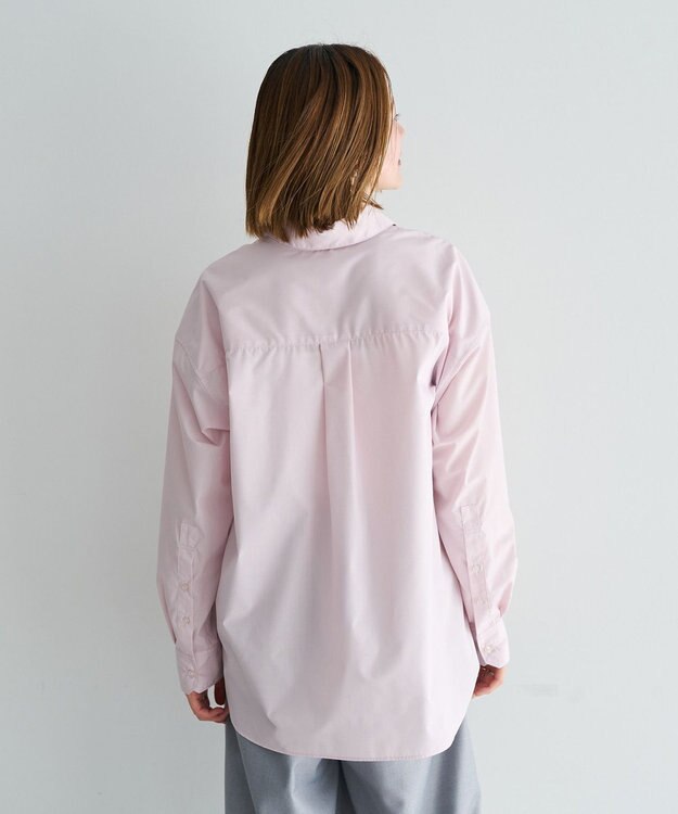 YECCA VECCA イージーケアオーバーシャツ Pink