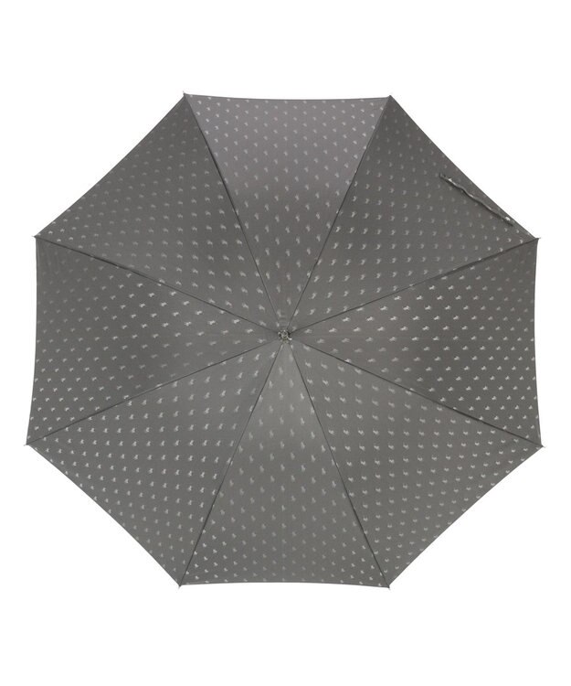 MOONBAT POLO RALPH LAUREN メンズ 長傘 ポロポニー ジャカード／日本製 ダークグレー