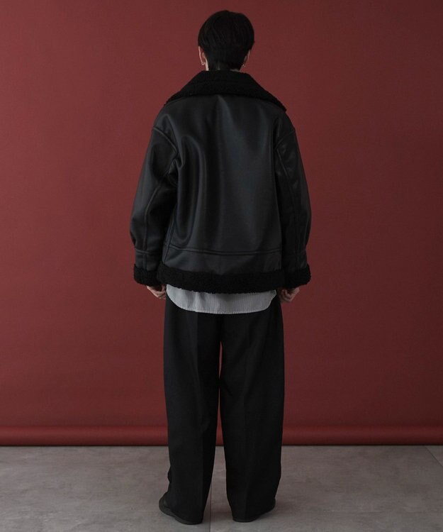 WEGO 【ユニセックス着用ITEM】B－3ジャケット ブラック