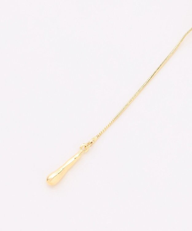 ANY ドロップラリエットネックレス ゴールド