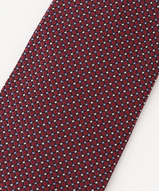 J.PRESS MEN 【GEOMETRIC JACQUARD COLLECTION】ジオメトリックジャガード ネクタイ ワイン系7