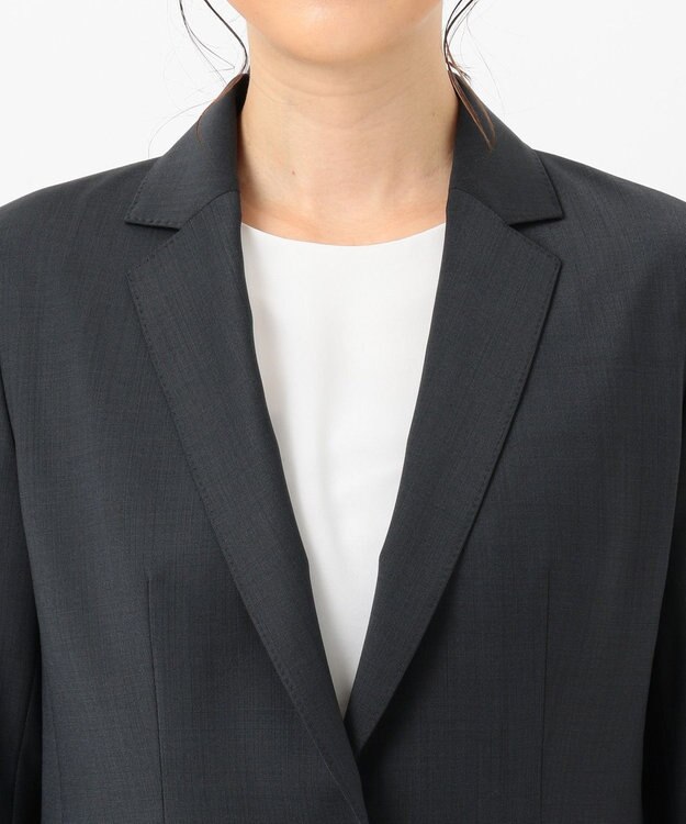 J.PRESS LADIES S 【スーツ】BAHARIYE テーラード ジャケット ネイビー系