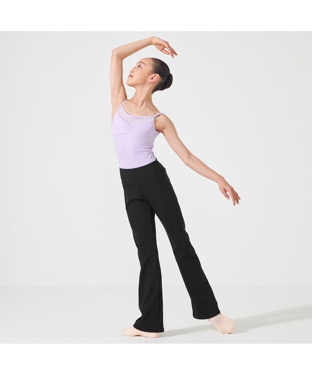 Chacott キャミソールレオタード ライラック