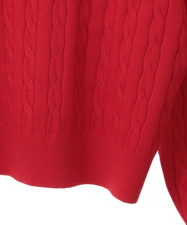 AMERICAN HOLIC バイパチケーブルニットプルオーバー Red