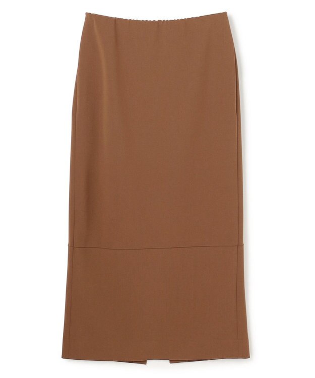 BEIGE， 【VERY NaVY掲載】GYPSUM / シルキータッチ  Iラインロングスカート Brown