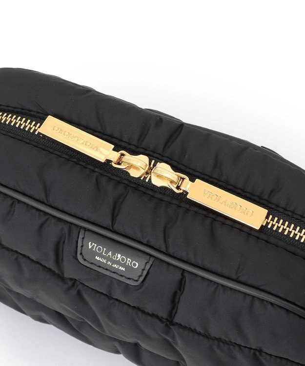 23区 【VIOLAｄ’ORO】キルティング ショルダー バッグ ブラック系