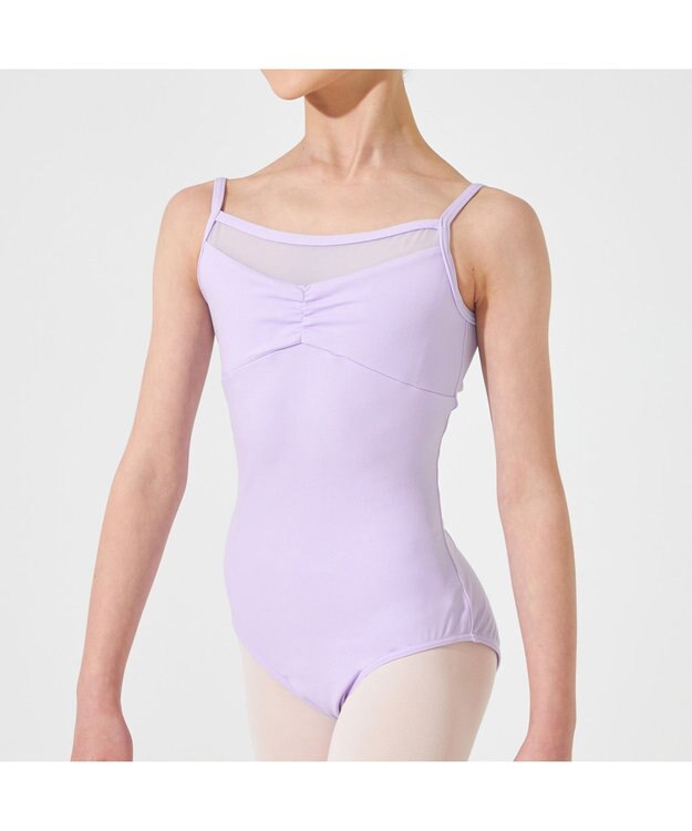 Chacott キャミソールレオタード ライラック