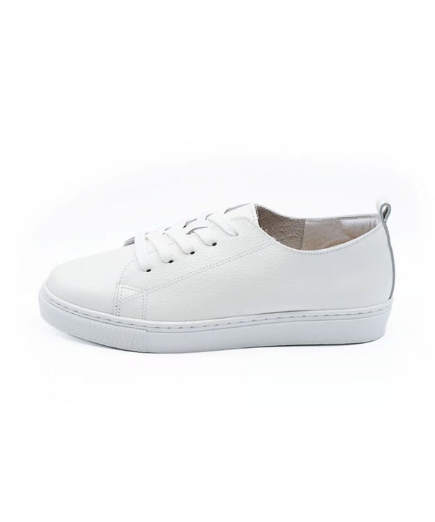 APOM アンライニングレースアップスニーカー30 ホワイト