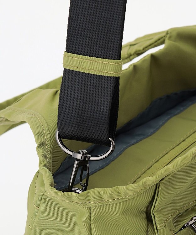 Y'SACCS 【Y’SACCS vous et】立体ポケットクリテ2WAYトート　mini グリーン