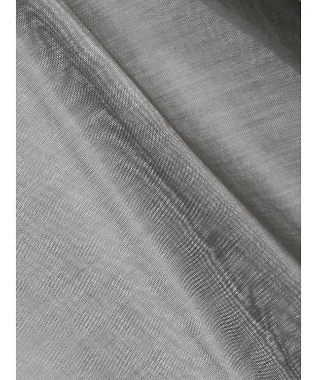 Green Parks AnriettMusee シアーボリュームスリーブブラウス Gray