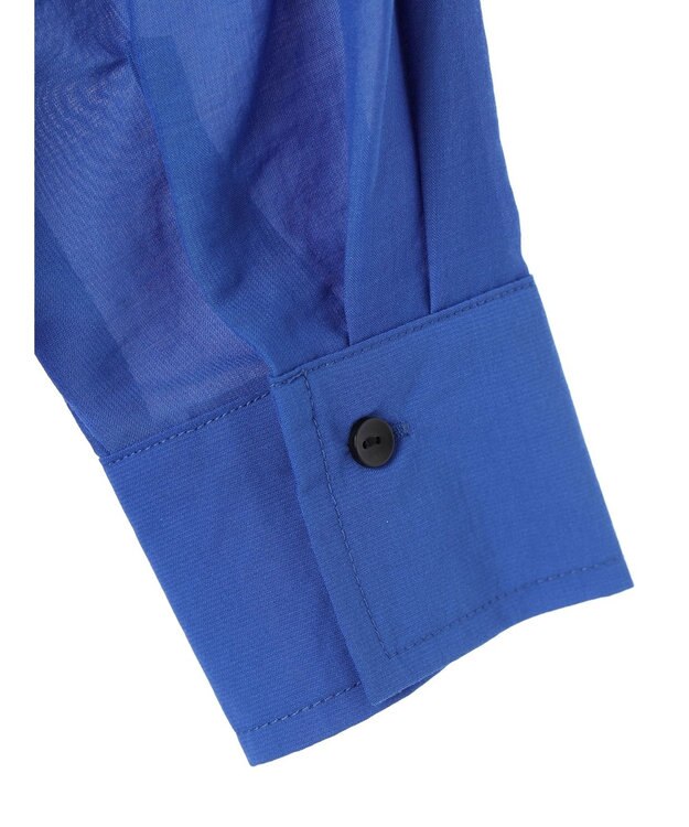 earth music&ecology シアーボーイズライクシャツ Royal Blue