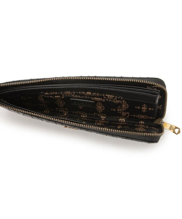 ANNA SUI ドリーミー Lファスナー長財布 クロ