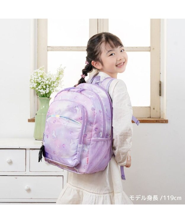 Mother garden マザーガーデン ユニコーン 子供用 リュック 【Lサイズ】《ミルキーウェイ柄》 ミルキーウェイ柄