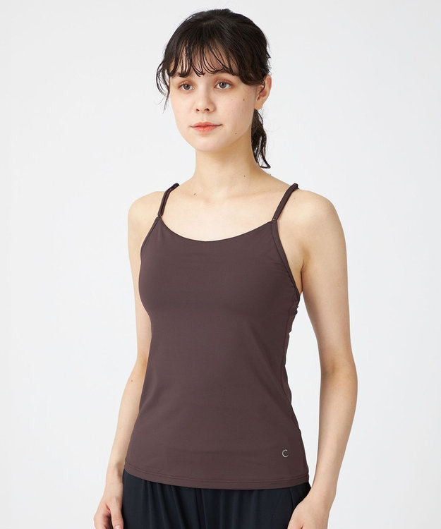Chacott Chacott BALANCE スキンロングトップ【C BASIC】 ダークブラウン