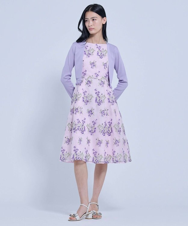 TOCCA VIOLETS BLOOM ドレス ライラック系7