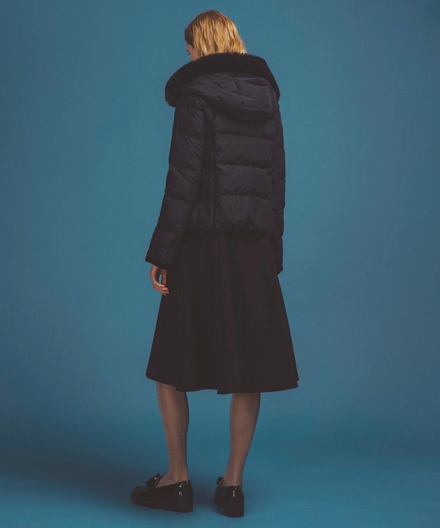 TOCCA 【八木アリサさん着用】【消臭】HEART SHOT ショートダウンコート ネイビー系