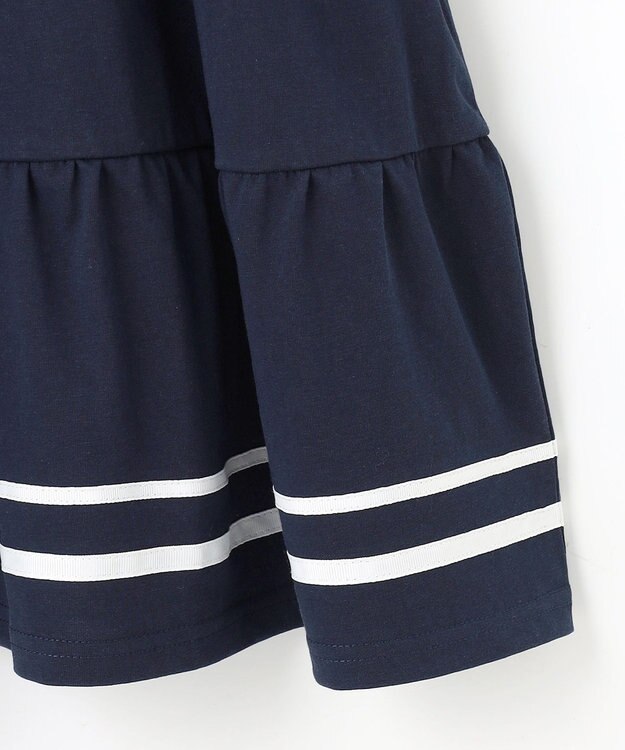 ANY KIDS セーラーカラー ワンピース ネイビー