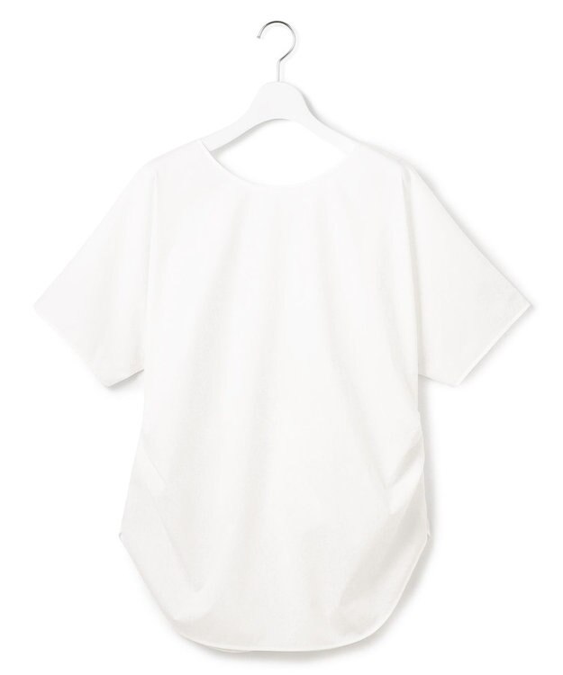 23区 S 【GOLD LABEL】ライトタフタ マルチブラウス ホワイト系