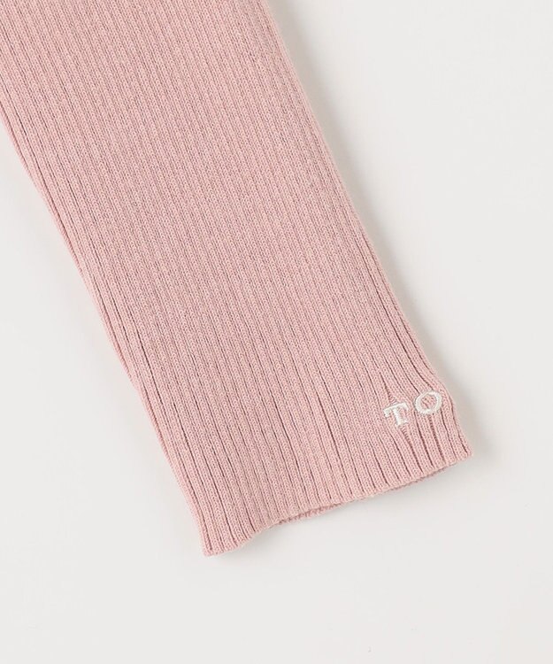 TOCCA 【洗える！】FILMS TURTLENECK タートルネックニット ピンク系