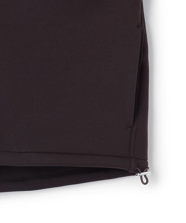 UNFILO L 【野呂佳代さん着用】BEAUTY FORM JERSEY+ ZIPブルゾン ブラウン