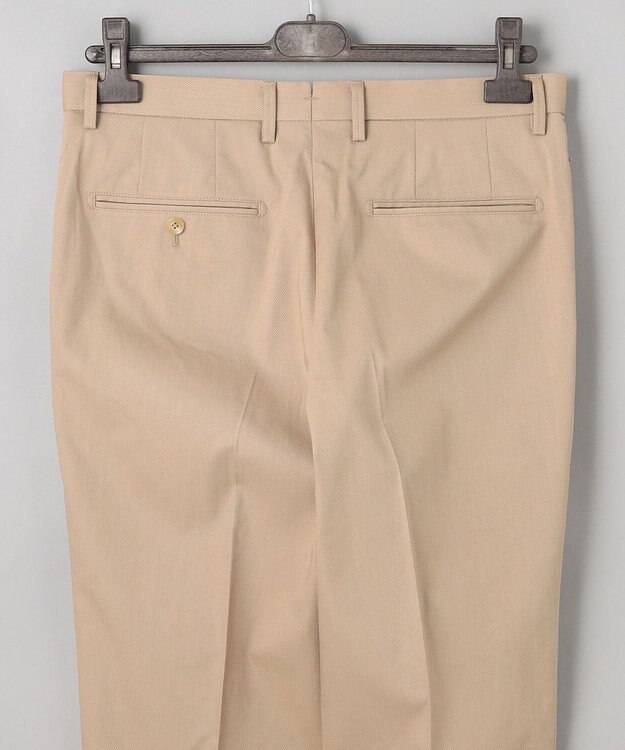 GOTAIRIKU 仕事で着られる綿パン【吸水速乾/ストレッチ/折り目加工】クールマックスコットンパンツ_ノータック（25年モデル） ベージュ系