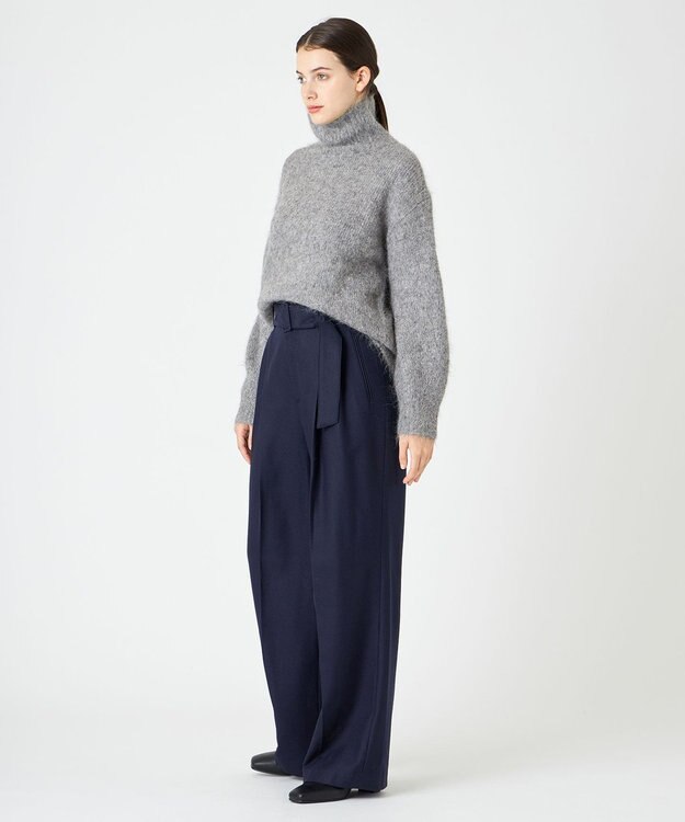 BEIGE， PERCIER / タートルニット L.Gray