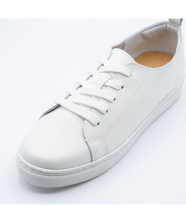 APOM アンライニングレースアップスニーカー30 ホワイト