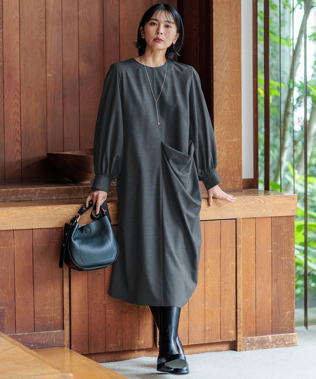 洗える】TWマットクロス ワンピース / 23区 | ファッション通販 【公式