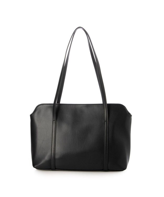 UNBILLION カシュカシュ cachecache / 結びチャーム付き2wayワイドトート ブラック