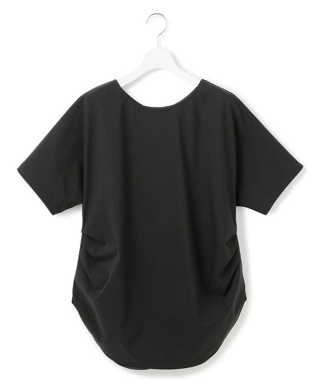 23区 S 【GOLD LABEL】ライトタフタ マルチブラウス ブラック系