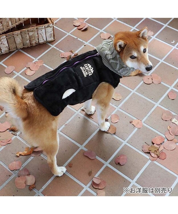 PET PARADISE ペットパラダイス 反射スヌード 《カーキー》 中型犬 大型犬 カーキ