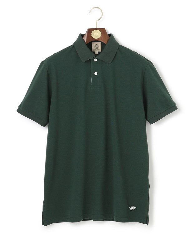 J.PRESS MEN レジメンタル ポロシャツ グリーン系