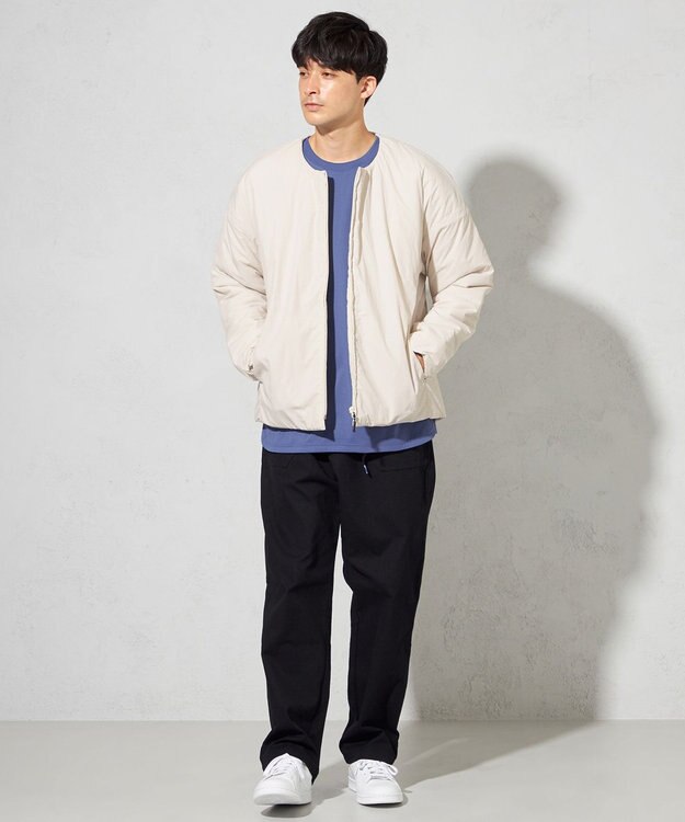 SHARE PARK MENS 【UNISEX】モンスター中綿カーディガン（L・XLサイズ） オフホワイト